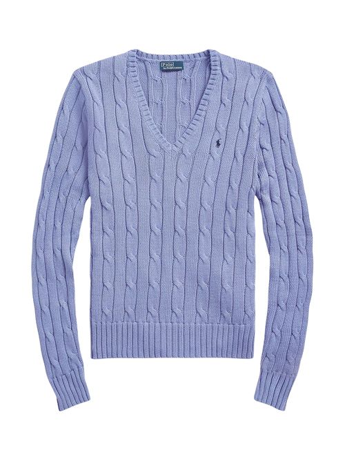 Cable knit sweater with logo RALPH LAUREN | 211971870005